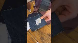 slow stitch club x Toast - visible mending workshop