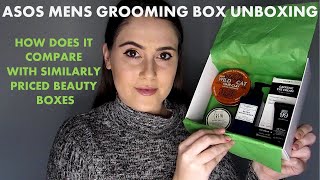 ASOS MENS GROOMING BOX UNBOXING