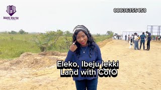 ELEKO, IBEJU LEKKI LAND WITH C of O