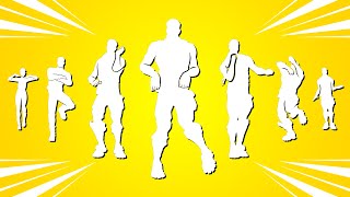 Top 50 Popular Dances With The Best Music in Fortnite! (Forget Me Not, Steady, Overdrive)