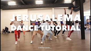 JERUSALEMA DANCE TUTORIAL | MASTER KG FT NOMCEBO | REIS FERNANDO  | AFRODANCE