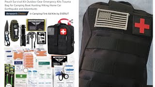 Subscribers request review video of the Everlit survival first aid pack!