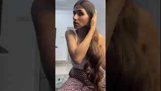 Hair Transformation // How to style long Indian hair