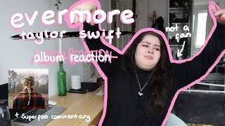 evermore - taylor swift reaction (by someone who isn't a fan) + bonus commentary by Ana (megafan)