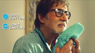 Welspun | Quik Dry Towel | Amitabh Bachchan 10 seconder - Hindi