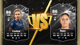 86 RASO & 86 CORBOZ SHOWDOWN - Player Review | ULTIMATE TEAM 24