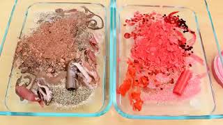 Nutella vs strawberry slime video