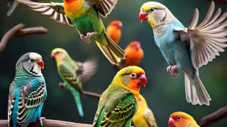 Budgies noise to make them dance | Love Birds sounds for them | Parrots video for parrots