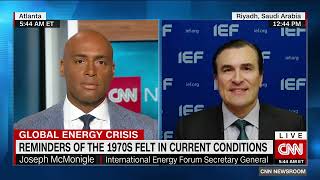 CNN Interview with IEF Secretary General Joseph McMonigle