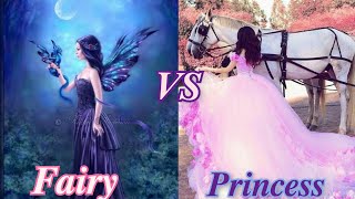 Fairy VS Princess heels/makeup/gown/phone case#shorts/#ytshorts/#ziyazohair