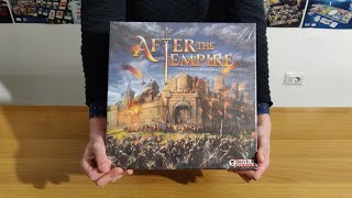 Unboxing di After The Empire - gioco da tavolo