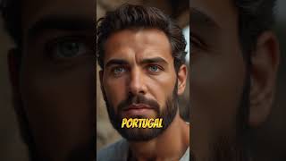 AI Depicts Countries as Handsome Men #ai #aiart #shorts