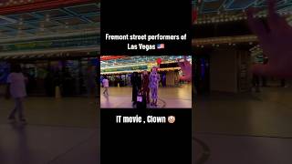 360 fremont street performers 🔥 Downtown Las Vegas USA 🇺🇸 #360 #clown #fremont #shorts