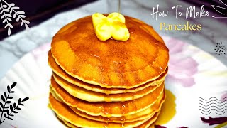 Classic Pancake Recipe - Fluffy and Delicious Breakfast Pancakes - Light, Fluffy, and Delicious