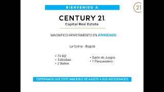 CENTURY 21 - Capital Real Estate - Apartamento en arriendo - Colina - Bogotá