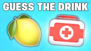 Guess the Drinks! by the Emojis🍹🍸🥤| Emoji Quiz