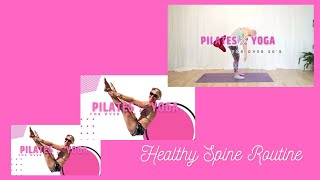 Pilates and Yoga For The Over 50's Healthy Spine Routine