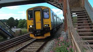 GWR 150243 at Dawlish Warren