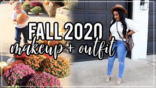 Fall 2020 Get Ready With Me! Fall Inspired Makeup + Outfit!