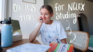 Week 1 of studying for the NCLEX…my scores, figuring out a plan, & changing my test date