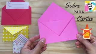 💌 SOBRES para CARTAS (Sin pegamento)