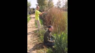 Puro Carpfishing: Gran Lucha que ofreció esta carpa en el Lago Alfarofia (Elvas, Portugal)