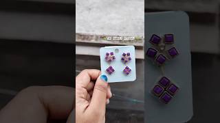 Exclusive earring making at home #homemade #eaaring #beautifulearrings #diy #ytshorts #music