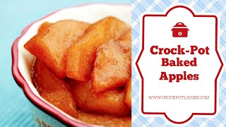 Crock Pot Baked Apples Recipe