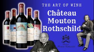 Château Mouton Rothschild 🎭: The art of wine #ChâteauMoutonRothschild #FineWines #BordeauxWine