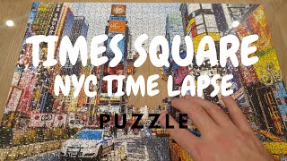 Times Square New York City Puzzle Time Lapse