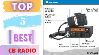 TOP 5 Best CB Radio For Trucker 2023