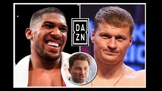 ANTHONY JOSHUA vs ALEXANDER POVETKIN TO BE AIRED ON DAZN?!!