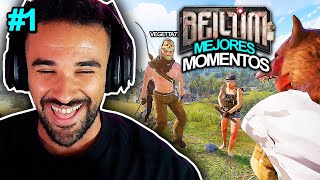 MEJORES MOMENTOS de ILLOJUAN en BELLUM ☢️ | DIA #1 | Rust