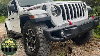 Short drive to the "Beauty Spot" lookout in the Jeep Gladiator