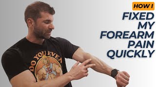 How I Fixed Forearm Pain to Start Training Arms Again (Possible Tennis Elbow Fix)