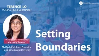 How to set boundaries with young children