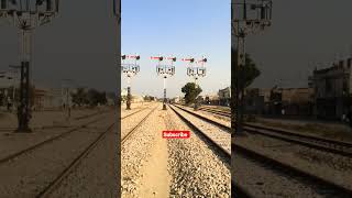 After Train Departure Train Signal Live Up #train #youtube #pakistanrailways