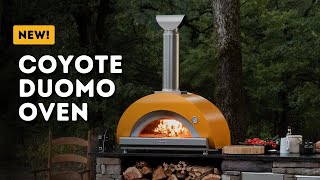 NEW Coyote DUOMO Wood-Fired Pizza Oven