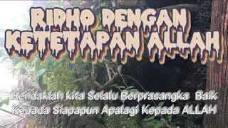 RIDHO DENGAN KETETAPAN ALLAH