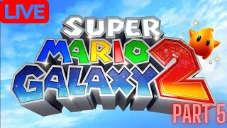 Super Mario Galaxy 2 100% Playthrough Part 5 World 5