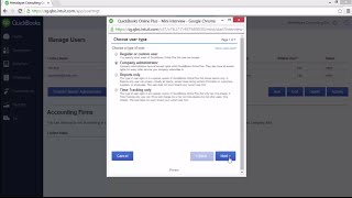 Add user and manage user privileges in QuickBooks