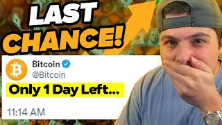 URGENT: IM BUYING CRYPTO BEFORE THE HALVING! Watch This Before Its Too Late