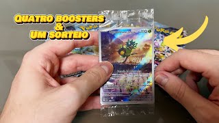 4 boosters de Coroa Estelar e SORTEIO de carta promocional #fy #pokemon #tcgpokemon #nostalgia #tcg