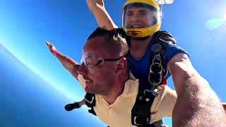 Sebastian First Skydive! Tandem Jump from 10000 feet at iJump Gran Canaria