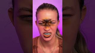 TIGER MAKEUP HACK⁉️ *it hurts lol*