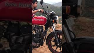 Excited with Royal Enfield | first time experience with motor bike