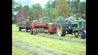 Baling Hay