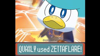 Quaxly uses Zettaflare on Rowlet