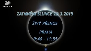 Zatmění slunce 20. března 2015 - přímý přenos