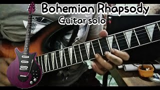 Queen-Bohemian Rhapsody guitar solo cover